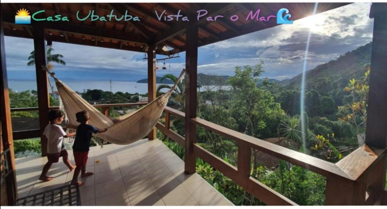 Casa Ubatuba Vista Para O Mar Ngoại thất bức ảnh