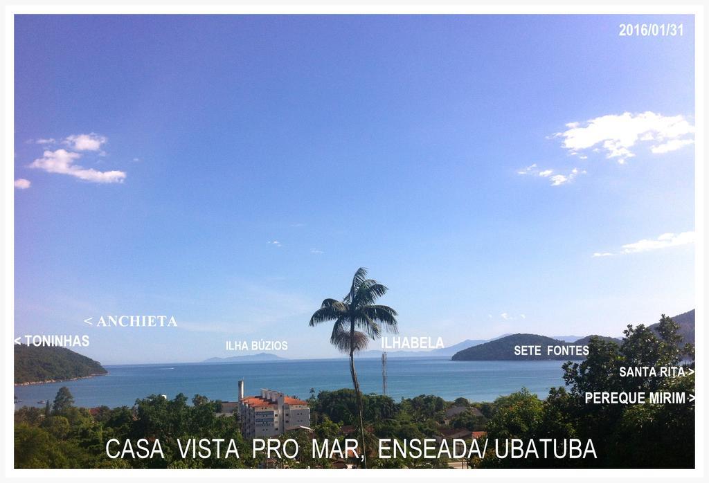 Casa Ubatuba Vista Para O Mar Ngoại thất bức ảnh